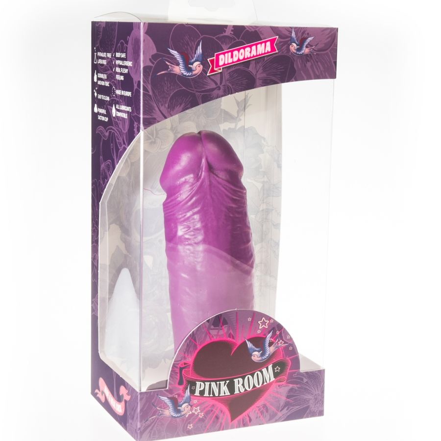 PINK ROOM - DAEL REALISTIC PURPLE DILDO 18.5 CM