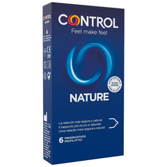 CONTROL - CONDONES ADAPTA NATURE 6 UNIDADES