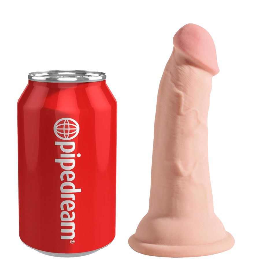 KING COCK - TRIPLE DENSITY DILDO 13 CM