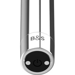 BLACK&amp;SILVER - BOLA MAGNÉTICA VIBRADORA KAILAN 2 SILVER