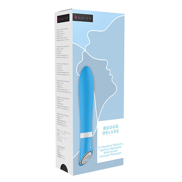 B SWISH - BGOOD DELUXE VIBRADOR AZUL