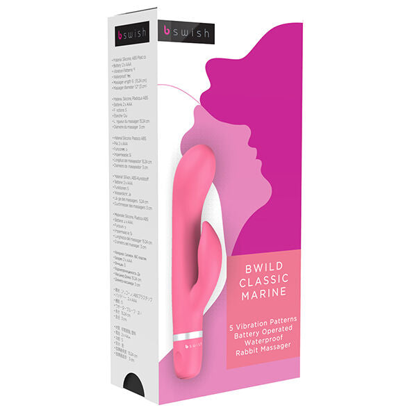 B SWISH - BWILD CLASSIC VIBRADOR MARINO CONEJO GOYAVA