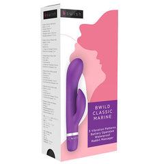 B SWISH - BWILD CLASSIC VIBRADOR MARINO CONEJO MORADO