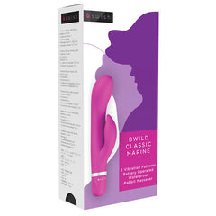 B SWISH - BWILD CLASSIC VIBRADOR MARINO CONEJO CEREZA