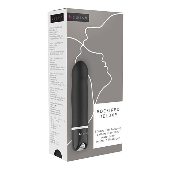 B SWISH - VIBRATEUR NOIR DELUXE BDESIRED