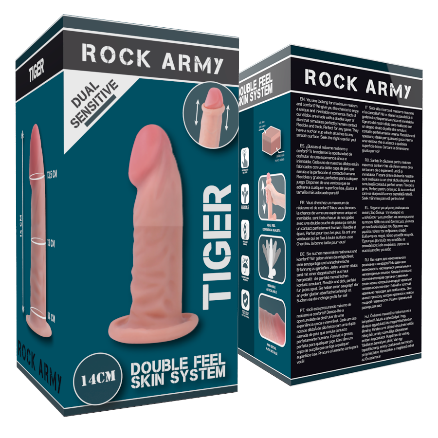 ROCKARMY - DOUBLE DENSITY TIGER 14 CM -O- 4.46 CM