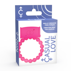 CASUAL LOVE - ANILLO VIBRADOR 25 ROSA