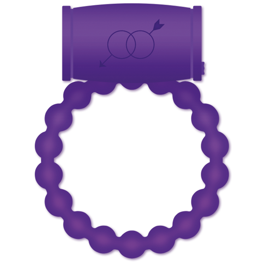 CASUAL LOVE - ANILLO VIBRADOR PAREJA 25 MORADO