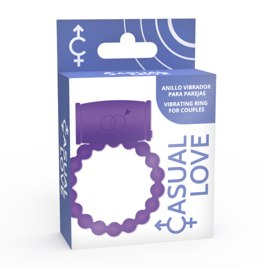 CASUAL LOVE - COUPLE VIBRATOR RING 25 PURPLE