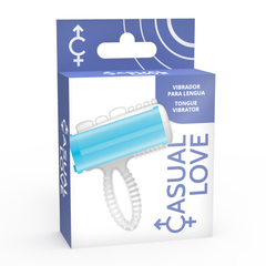 CASUAL LOVE - ANILLO LENGUA VIBRADOR AZUL