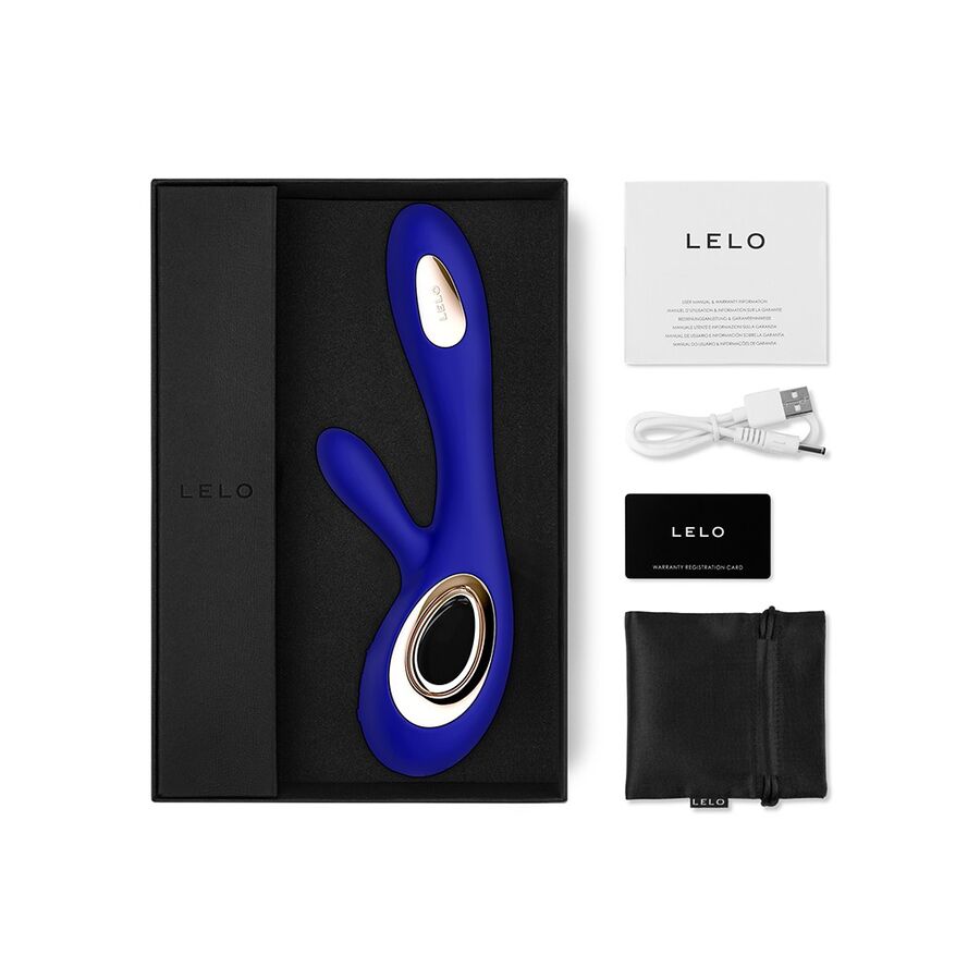 LELO - SORAYA WAVE VIBRADOR CONEJO AZUL NOCHE