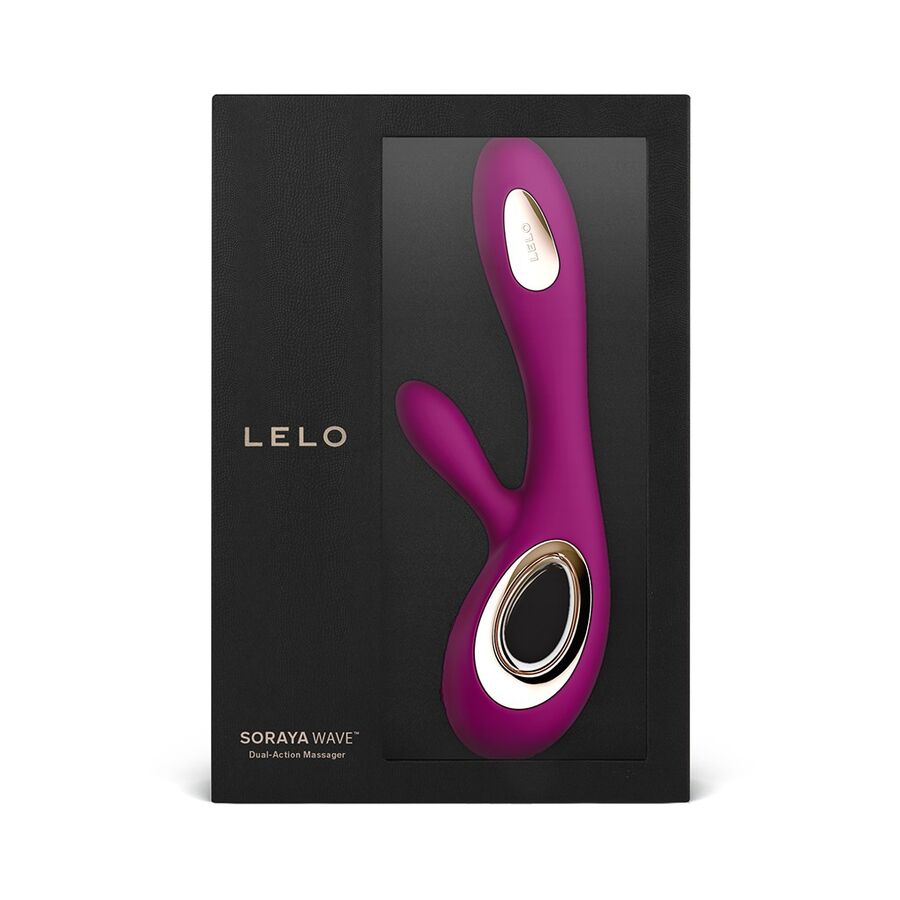 LELO - SORAYA WAVE VIBRADOR CONEJO ROSA PROFUNDO