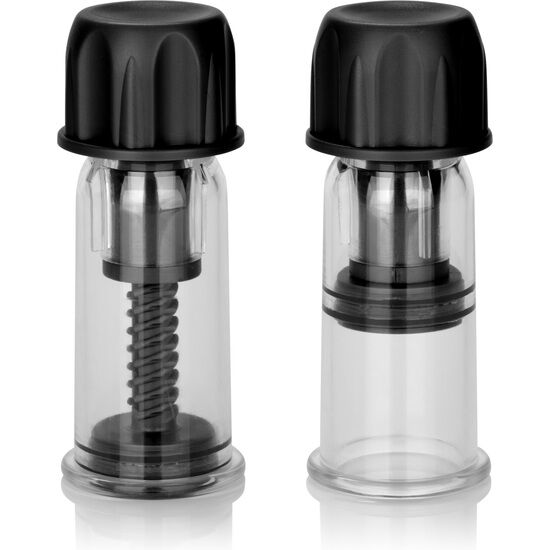 CALEXOTICS - BLACK TWIST VACUUM SUCTION CUPS