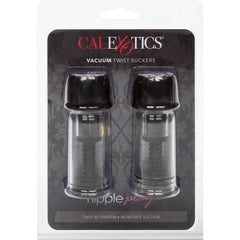 CALEXOTICS - BLACK TWIST VACUUM SUCTION CUPS