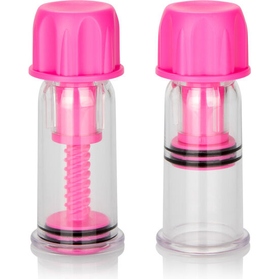 CALEXOTICS - PINK TWIST VACUUM SUCTION CUPS