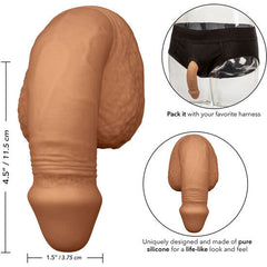 CALEXOTICS - SILICONE PENIS WRAPPING 12.75 CM CARAMEL