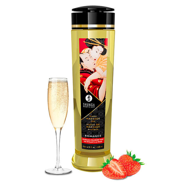 SHUNGA - ACEITE DE MASAJE ROMANCE ERÓTICO 240 ML