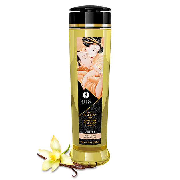 SHUNGA - EROTIC DESIRE MASSAGE OIL 240 ML