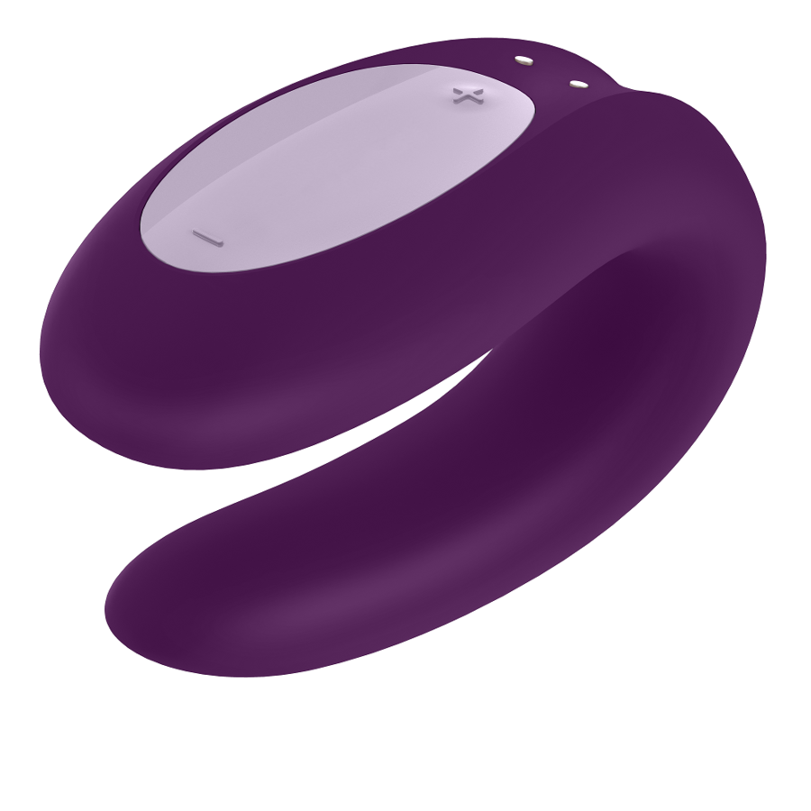 SATISFYER - APLICACIÓN DOBLE JOY CON NEGRO