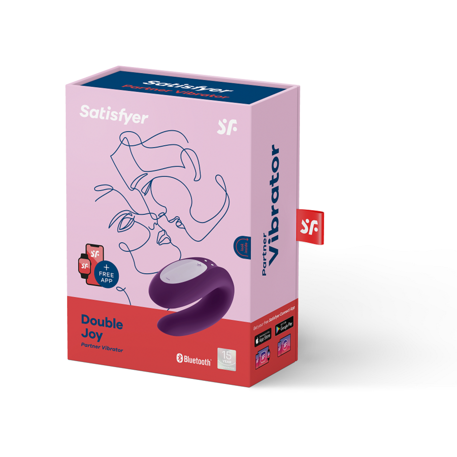 SATISFYER - APLICACIÓN DOBLE JOY CON NEGRO