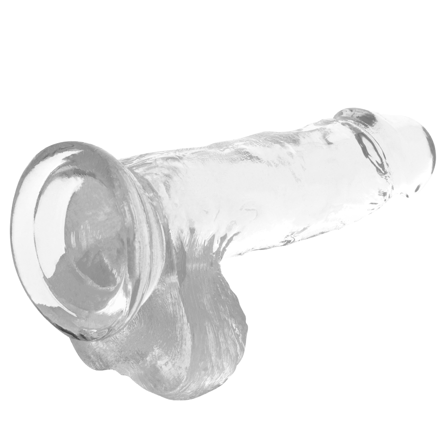 X RAY - TRANSPARENT COCK WITH BALLS 15.5 CM -O- 3.5 CM