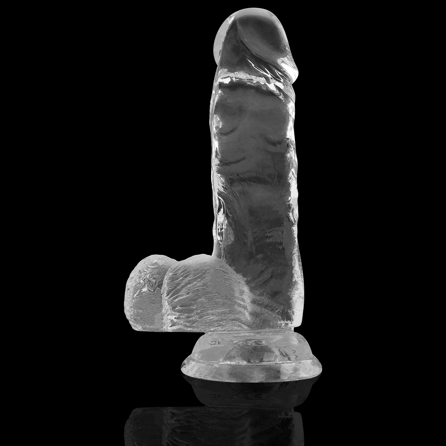 X RAY - TRANSPARENT COCK WITH BALLS 15.5 CM -O- 3.5 CM