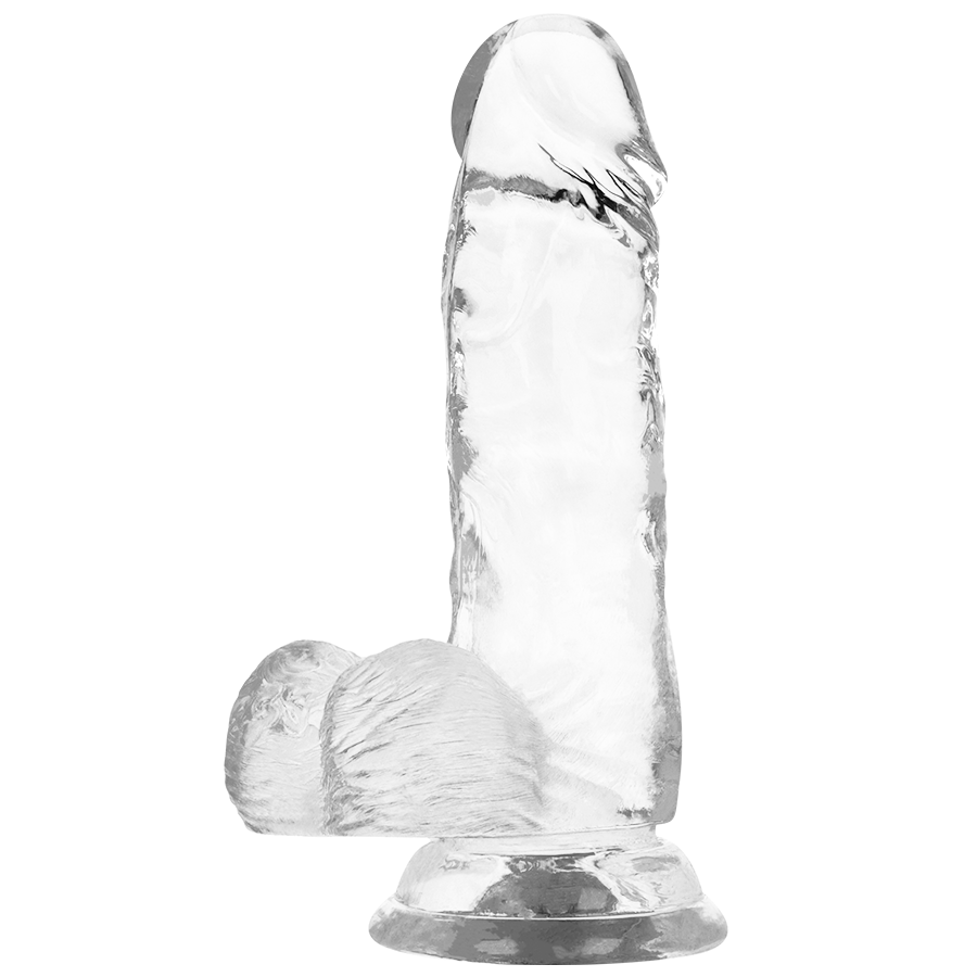 X RAY - TRANSPARENT COCK WITH BALLS 15.5 CM -O- 3.5 CM