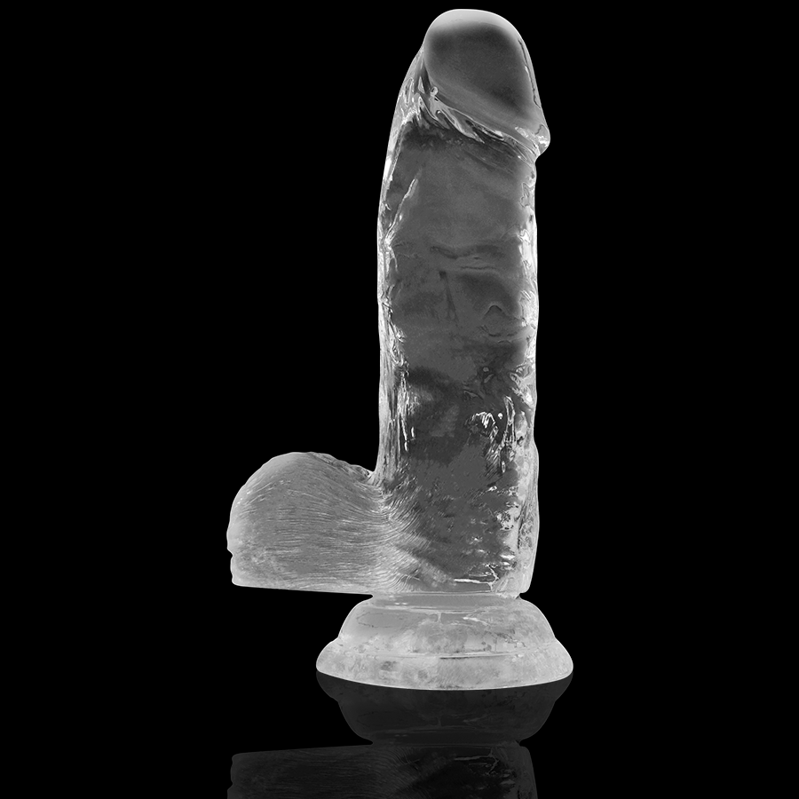 X RAY - TRANSPARENT COCK WITH BALLS 15.5 CM -O- 3.5 CM