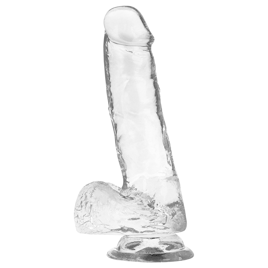 X RAY - TRANSPARENT COCK WITH BALLS 18.5 CM -O- 3.8 CM