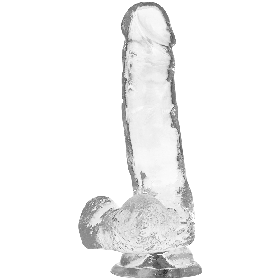 X RAY - TRANSPARENT COCK WITH BALLS 18.5 CM -O- 3.8 CM