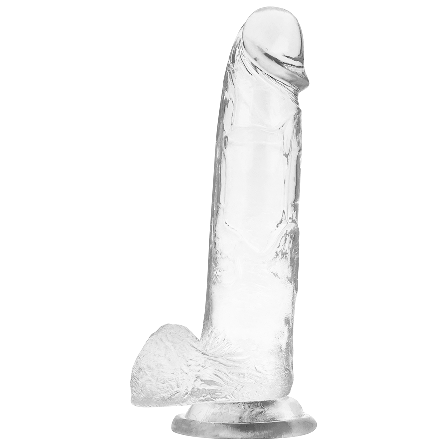 X RAY - TRANSPARENT COCK WITH BALLS 22 CM -O- 4.6 CM