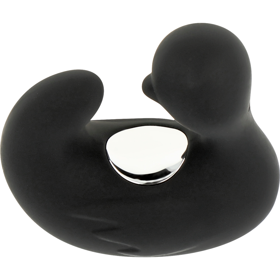 BLACK&amp;SILVER - DUCKYMANIA STIMULATING SILICONE RECHARGEABLE DUCK DICE