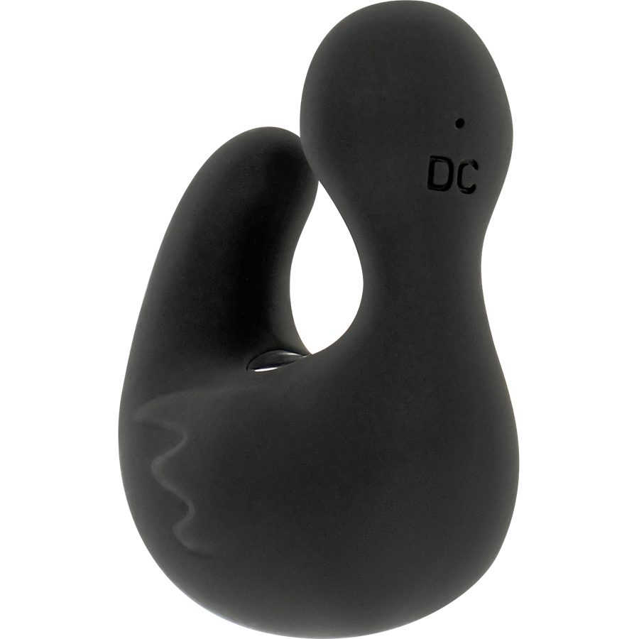 BLACK&amp;SILVER - DUCKYMANIA STIMULATING SILICONE RECHARGEABLE DUCK DICE