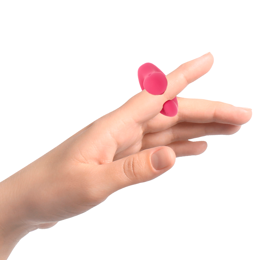 HAPPY LOKY - DUCKYMANIA RECHARGEABLE SILICONE FINGER STIMULATOR