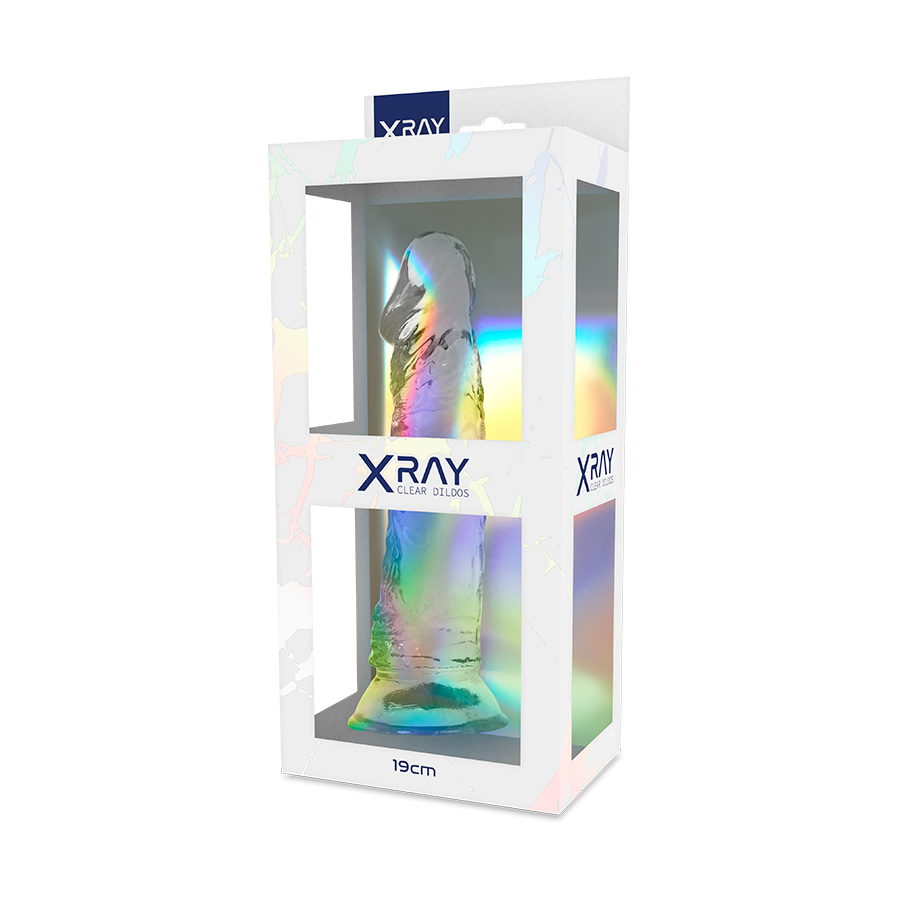 X RAY - CLEAR DICK 19 CM -O- 4 CM