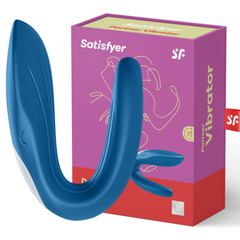 SATISFYER - PARTNER TOY VIBRADOR BALLENA ESTIMULANTE AMBOS SOCIOS EDICIÓN 2020