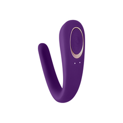 SATISFYER - PARTNER TOY VIBRADOR QUE ESTIMULA A AMBAS PAREJAS