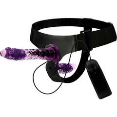 HARNESS ATTRACTION - RODNEY DOUBLE PENETRACI VIBRATOR N 18 CM -O- 3.5 CM