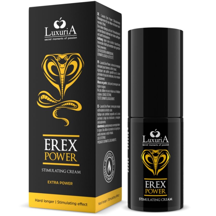 INTIMATELINE LUXURIA - EREX POWER CREMA PENE DURO LARGO 30 ML