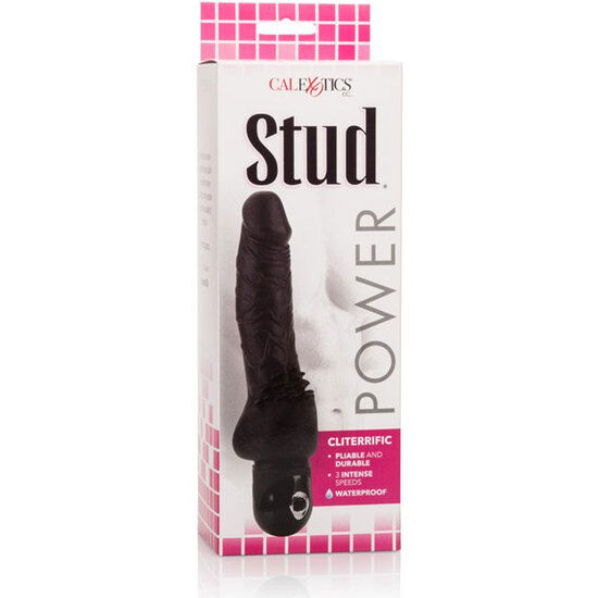 CALEXOTICS - VIBRADOR CLITERRÍFICO POWER STUD NEGRO