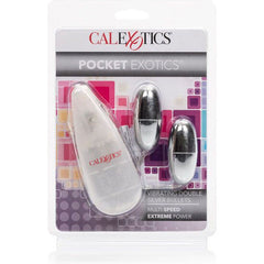 CALEXOTICS - BOLAS VIBRADORAS DUO PLATA