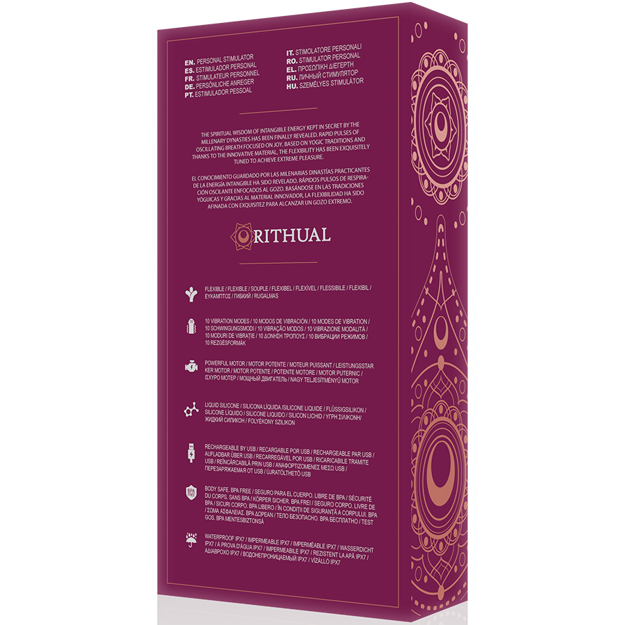 RITHUAL - STIMULATEUR KRIYA RECHARGEABLE ORCHIDÉE G-POINT