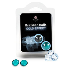 SECRETPLAY - BRAZILIAN COLD EFFECT BALLS 2 UNITS