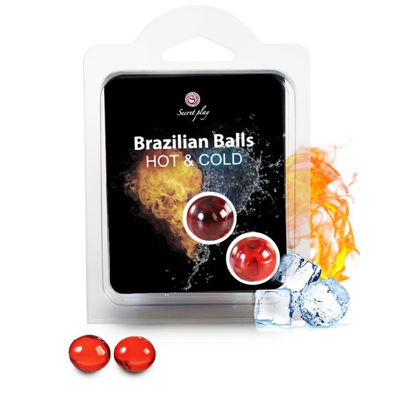 SECRETPLAY - BRAZILIAN BALLS HEAT AND COLD EFFECT 2 UNITS