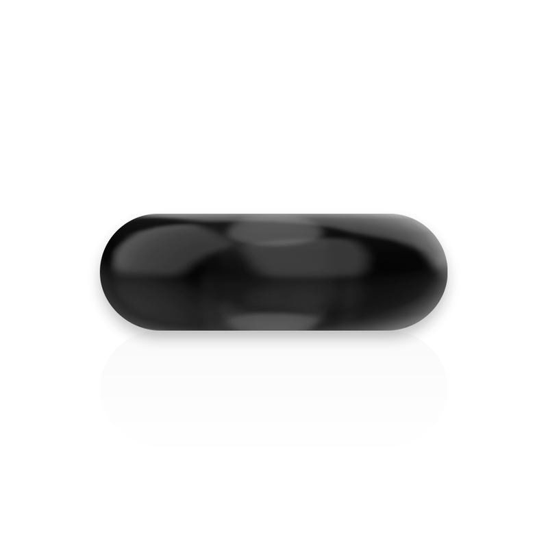 POWERING - ANILLO PARA EL PENE SUPER FLEXIBLE Y RESISTENTE 3.5CM NEGRO