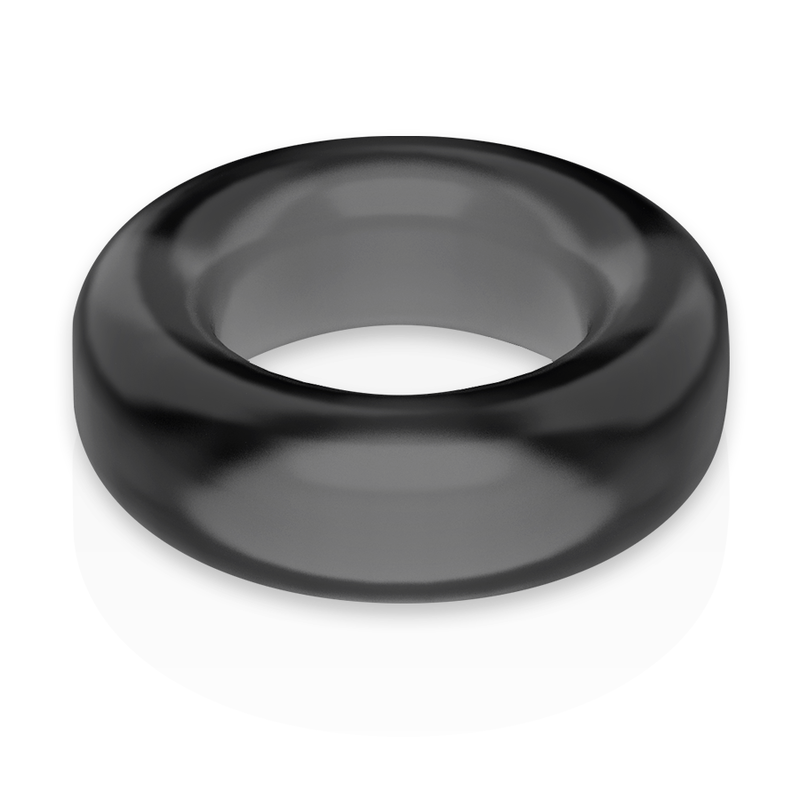 POWERING - ANILLO PARA EL PENE SUPER FLEXIBLE Y RESISTENTE 4.8CM PR05 NEGRO