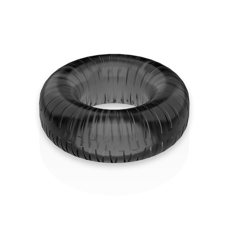 POWERING - ANILLO PARA EL PENE SUPER FLEXIBLE Y RESISTENTE 4.5CM PR07 NEGRO