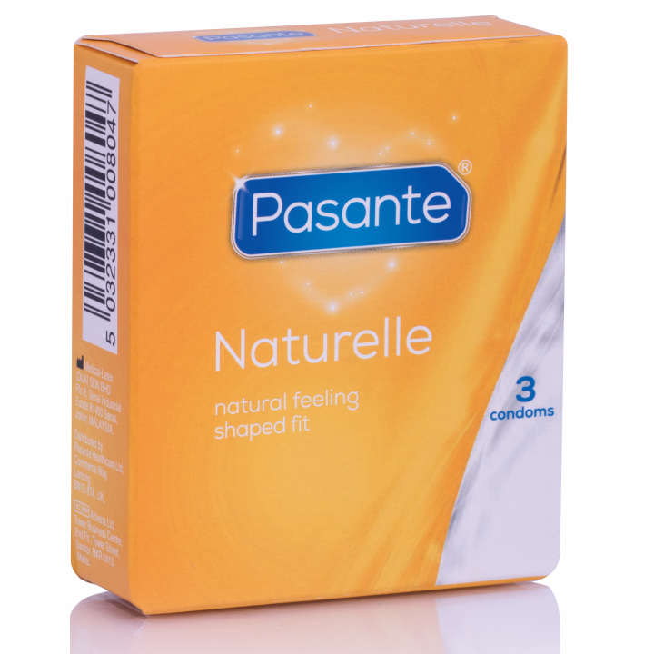 PASANTE - CONDÓN NATURAL 3 PACK