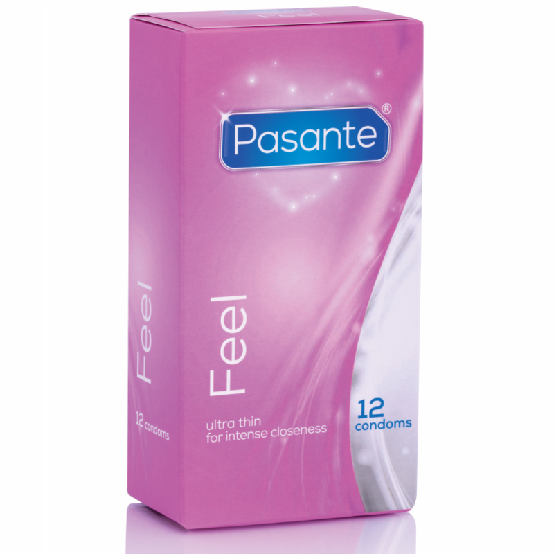 PASANTE - ULTRA THIN SENSITIVE CONDOMS 12 UNITS