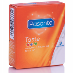 PASANTE - CONDONES SABOR 3 UNIDADES